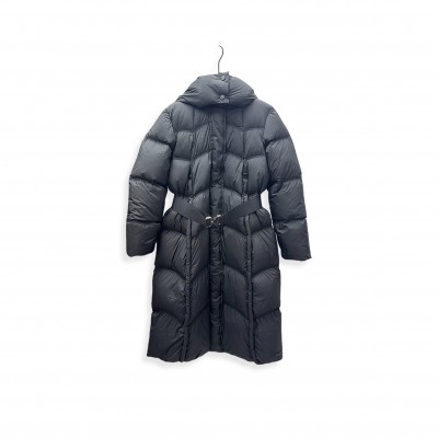 BURBERRY HOODED LONG DOWN JACKET 